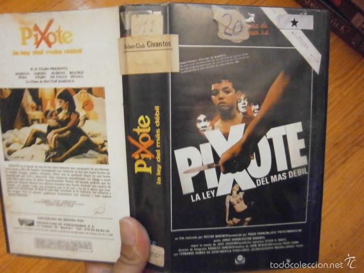 Kino: PIXOTE LA LEY DEL MAS DEBIL-VHS