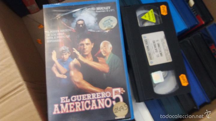 Cine: EL GUERRERO AMERICANO 5- VHS- DESCATALOGADA