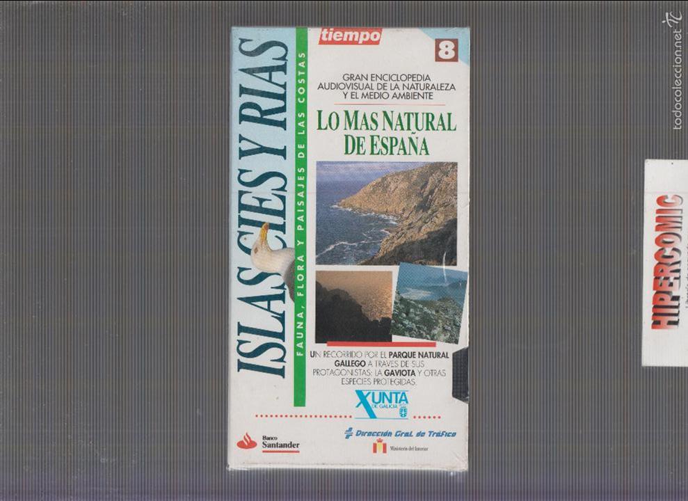 Kino: VHS . 8, ISLAS CIES Y RIAS DE GALICIA, LO MAS NAUTRAL DE ESPA&Ntilde;A