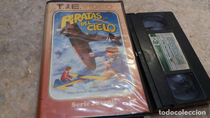 Cine: PIRATAS DEL CIELO- VHS- PENNINGTON RICHARDS- Unica en tc