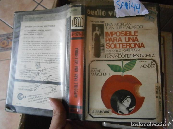 Kino: impisible para una soltera-vhs