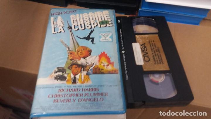 Cine: LA CUSPIDE- VHS- RICHARD HARRIS / CHRISTOPHER PLUMMER - Foto 1