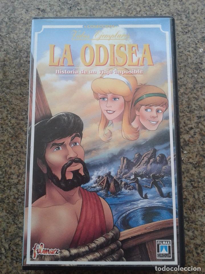 Cine: VHS -- LA ODISEA, HISTORIA DE UN VIAJE IMPOSIBLE -- COLECCION VIDAS EJEMPLARES -- FLMAX --