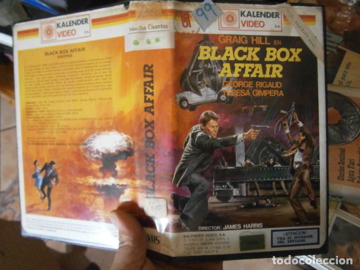 Cine: black box affair-VHS - Foto 1