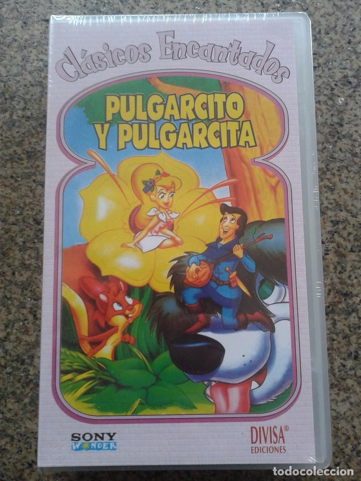 Cinema: VHS -- PULGARCITO Y PULGARCITA -- CLASICOS ENCANTADOS -- SONY -- PRECINTADA --