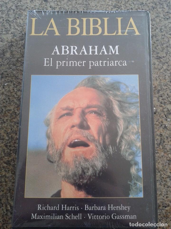 Cine: VHS -- LA BIBLIA -- ABRAHAM - EL PRIMER PATRIARCA -- NUEVA - PRECINTADA --