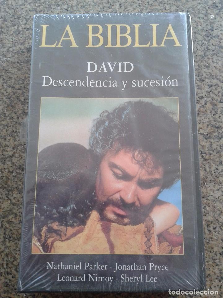 Kino: VHS -- LA BIBLIA -- DAVID - DESCENDENCIA Y SUCESION -- NUEVA - PRECINTADA --