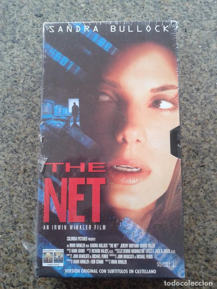Cine: VHS -- THE NET ( LA RED ) -- SANDRA BULLOCK -- VERSION ORIGINAL SUBTITULADA -- EL MUNDO - PRECINTADA