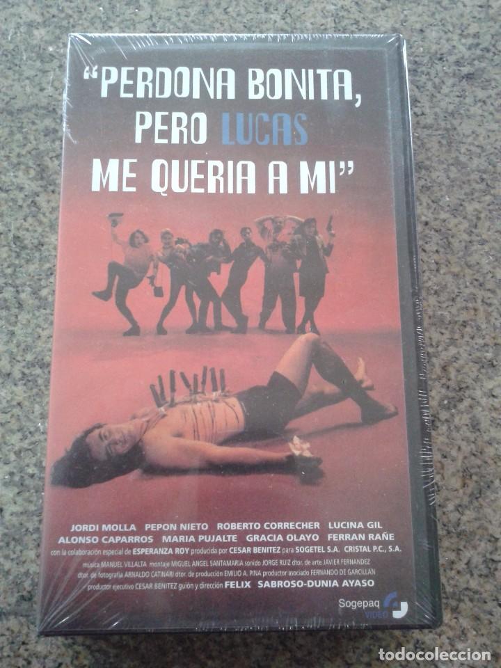 Cinema: VHS -- PERDONA PERO LUCAS ME QUIERE A MI -- NUEVA -- PRECINTADA --
