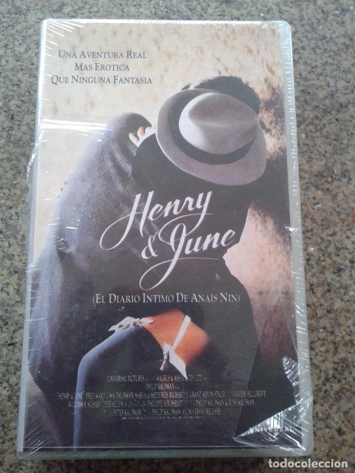 Cine: VHS -- HENRY & JUNE - EL DIARIO INTIMO DE ANAIS NIN -- NUEVA - PRECINTADA --