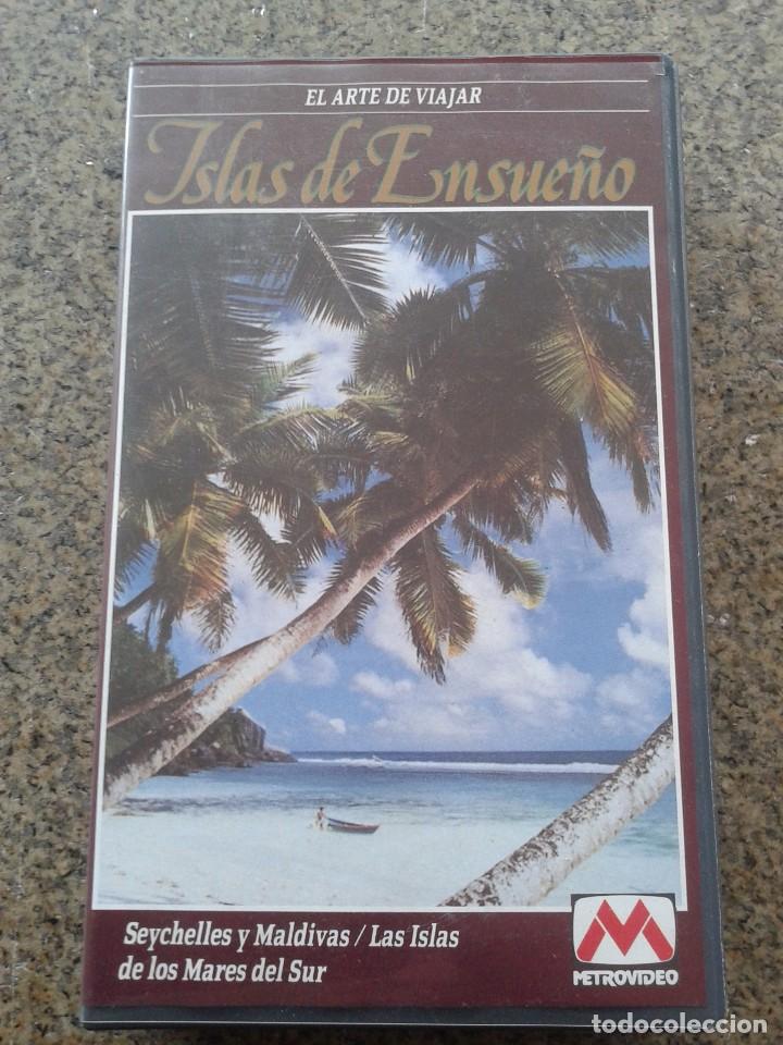 Cin&eacute;ma: VHS -- EL ARTE DE VIAJAR -- ISLAS DE ENSUE&Ntilde;O - SEYCHELLES Y MALDIVAS - LAS ISLAS DEL SUR -