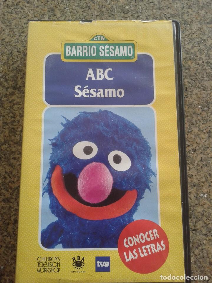 Cine: VHS -- BARRIO SESAMO - N&ordm; 2 -- ABC SESAMO --