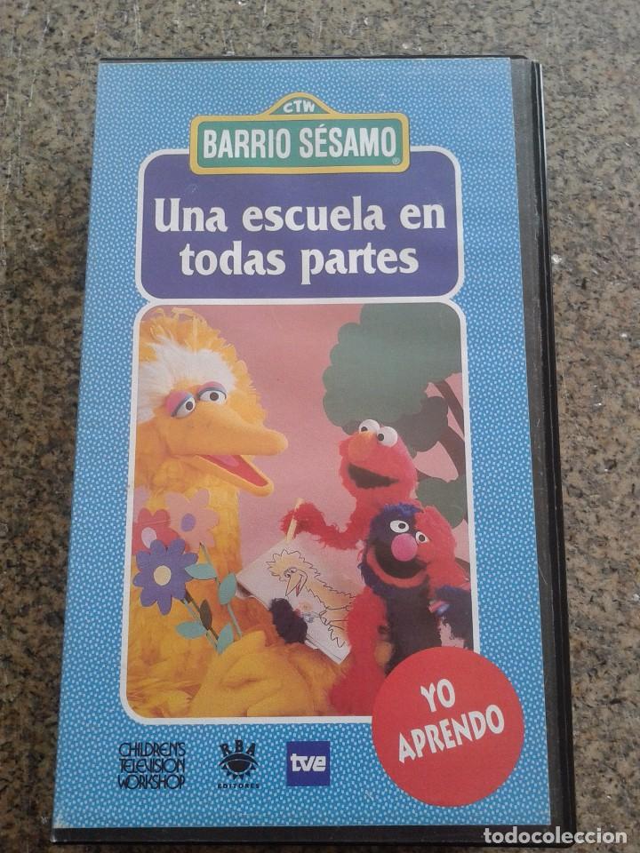 Cine: VHS -- BARRIO SESAMO - N&ordm; 7 -- UNA ESCUELA EN TODAS PARTES --