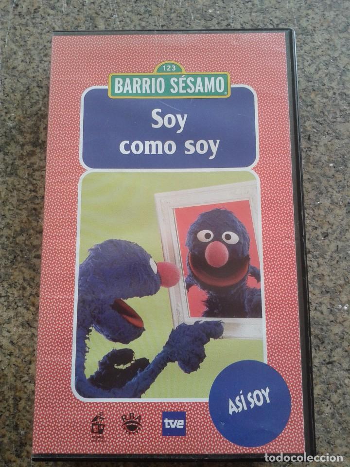 Cine: VHS -- BARRIO SESAMO - N&ordm; 8 -- SOY COMO SOY --