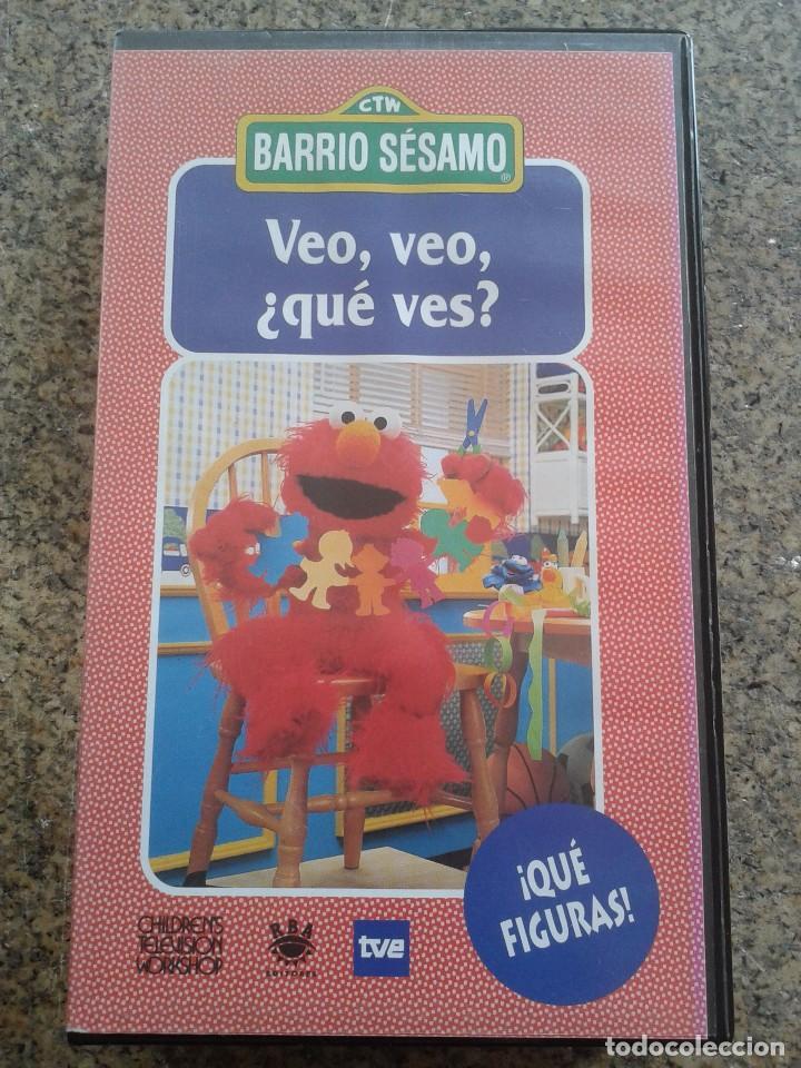 Cine: VHS -- BARRIO SESAMO - N&ordm; 16 -- VEO, VEO, &iquest;QUE VES ? --