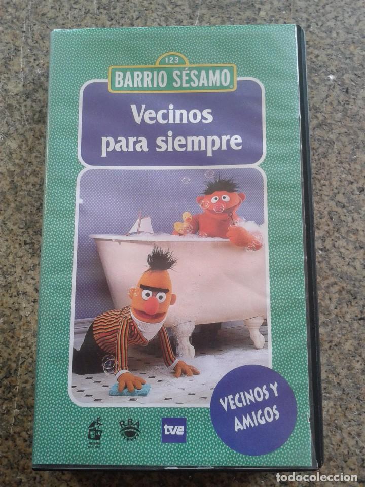 Cine: VHS -- BARRIO SESAMO - N&ordm; 17 -- VECINOS PARA SIEMPRE --