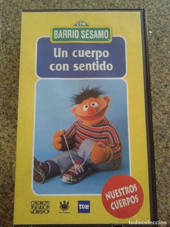 Cine: VHS -- BARRIO SESAMO - N&ordm; 22 -- UN CUERPO CON SENTIDO --