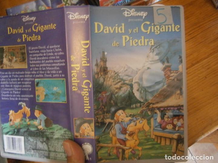 Kino: DAVID Y EL GIGANTE DE PIEDRA-VHS