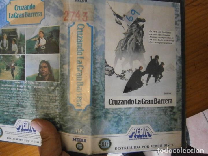 Cine: CRUZANDO LA GRAN BARRERA-VHS
