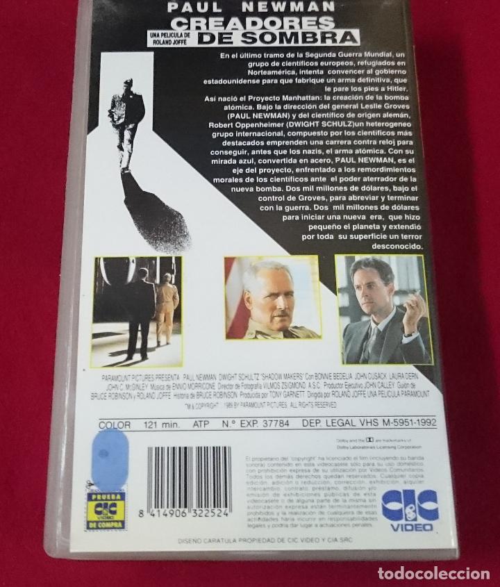 Cine: Creadores de sombras VHS - Foto 2