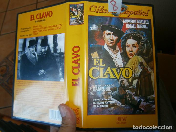 Cine: EL CLAVO-VHS buen estado-)