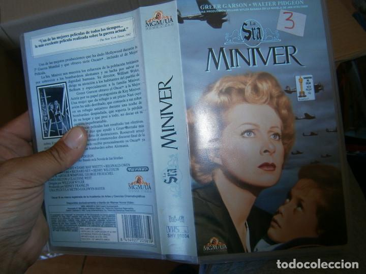 Cine: MINIVER-VHS(COMPRA MINIMA 10 EURO--)