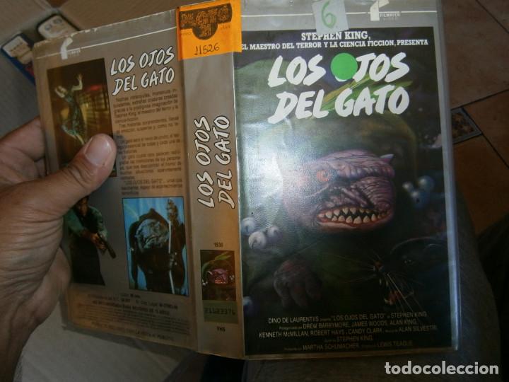 Kino: LOS OJOS DEL GATO-VHS(COMPRA MINIMA 10 EURO--)