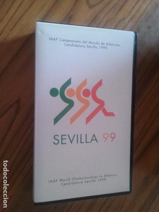 Cinema: SEVILLA 99. VHS. ANUNCIO. BUEN ESTADO. NO TESTADO. RARO.