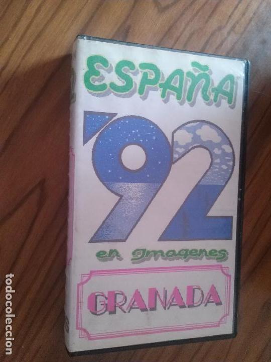 Cin&eacute;ma: ESPA&Ntilde;A EN IM&Aacute;GENES. GRANADA. VHS. BUEN ESTADO. NO TESTADO. RAR&Iacute;SIMO.