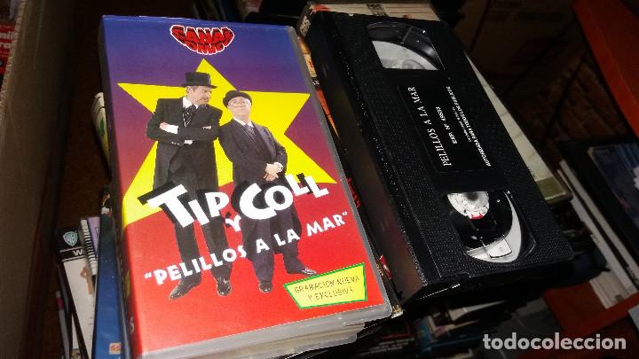 Cine: tip y coll- pelillos a la mar- vhs - Foto 1