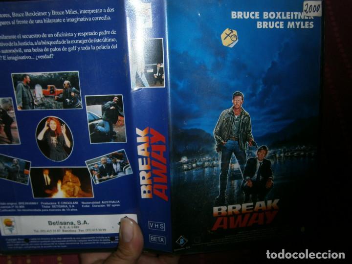 Cine: BREAK AWAY-VHS - Foto 1