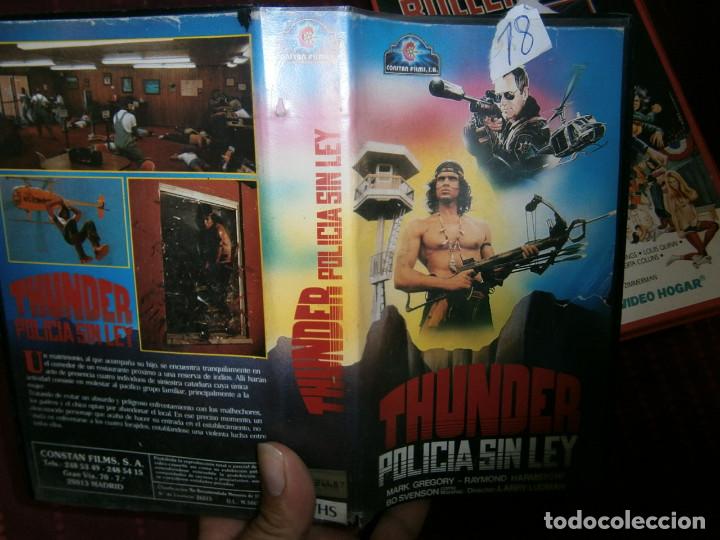 Kino: TUNDER POLICIA SIN LEY-VHS