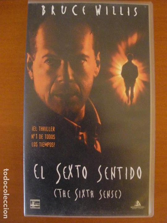 Cine: VHS. EL SEXTO SENTIDO. BRUCE WILLIS. - Foto 1