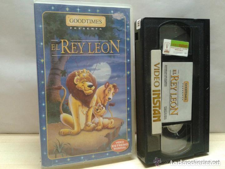 vhs - el rey leon - goodtimes - animacion, dibu - Compra venta en  todocoleccion