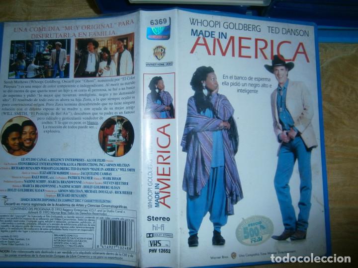 Cine: ((PELICULA -VHS))-MADE IN AMERICA.