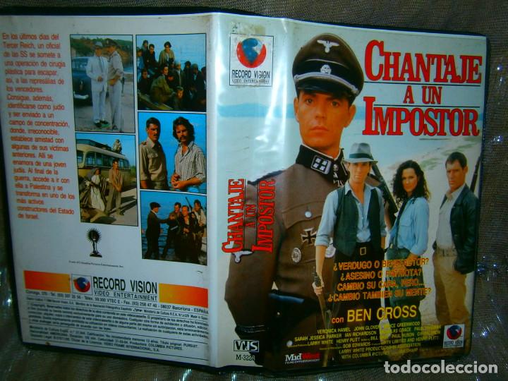 Kino: ((PELICULA-VHS))-CHANTAJE A UN INPOSTOR