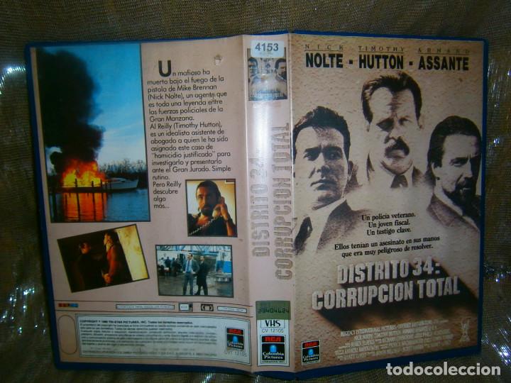 Kino: ((PELICULA-VHS))-DISTRITO 34:CORRUPCION TOTAL