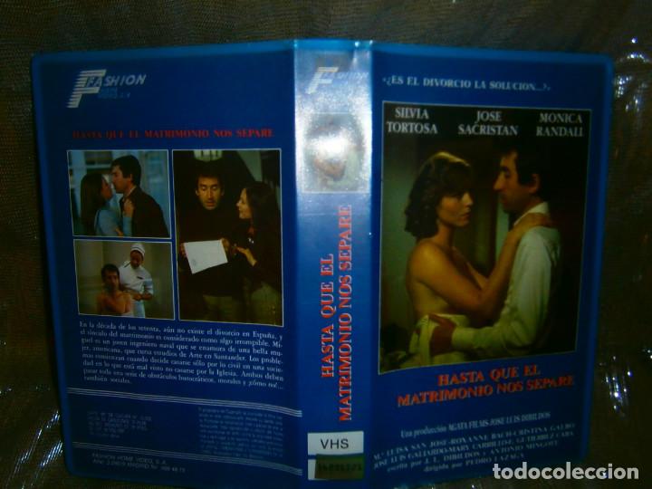 Kino: ((PELICULA-VHS))-HATA QUE EL MATRIMONIO NOS SEPARE