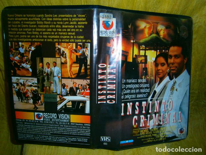 Kino: ((PELICULA-VHS))-INSTINTO CRIMINAL