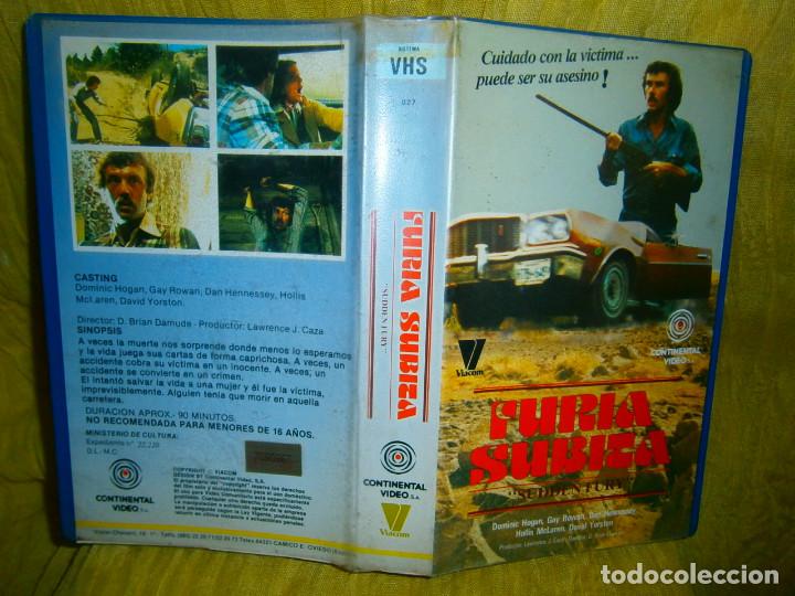 Kino: ((PELICULA-VHS))-FURIA SUBITA
