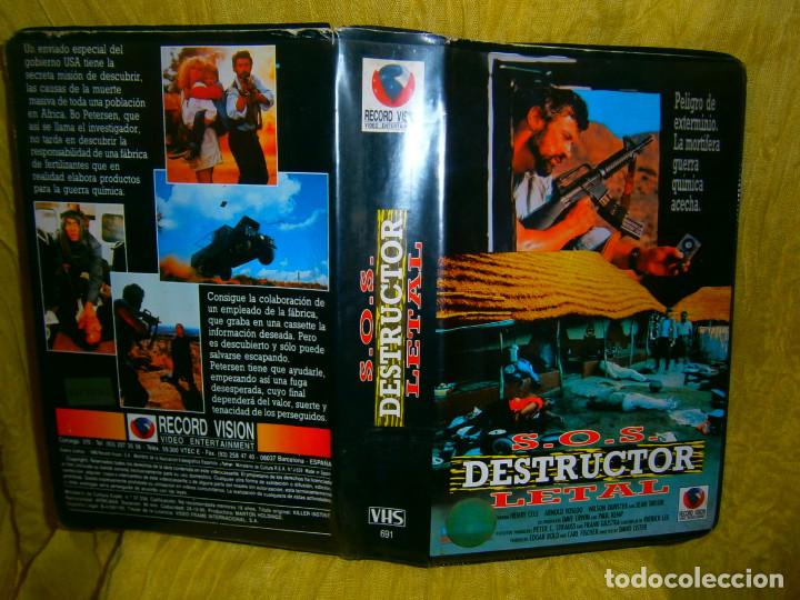 Kino: ((PELICULA-VHS))-S.O.S DESTRUCTOR LETAL