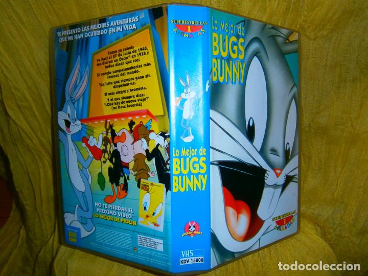 Cine: ((PELICULA-VHS))-LO MEJOR DE BUGS BUNNY