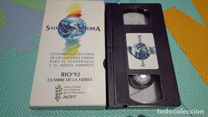 Cine: VHS SALVEMOS LA TIERRA RIO 19992 CUMBRE DE LA TIERRA