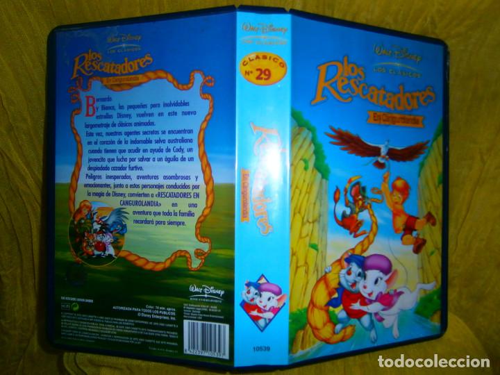 Cine: ((PELICULA-VHS))-LOS RESCATADORES ..EN CANGUROLANDIA
