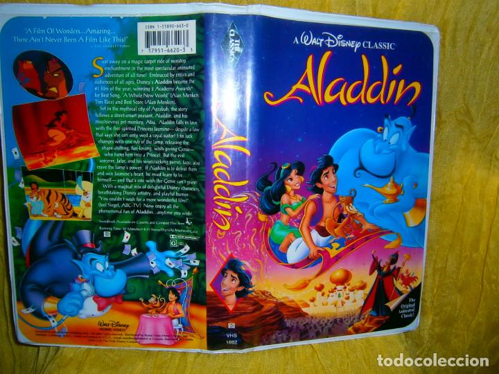 Cine: ((VERSION ..INGLES))((PELICULA-VHS))-ALADDIN - Foto 1