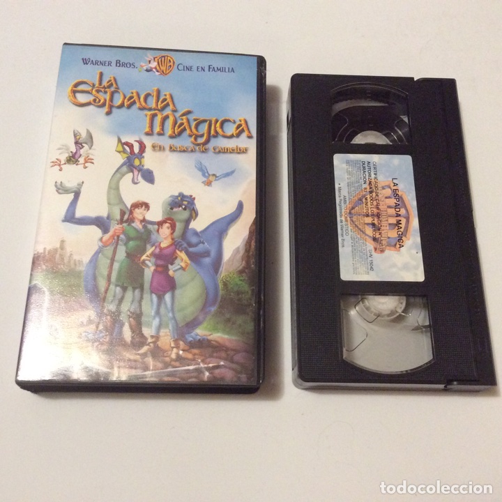 Cine: VHS - LA ESPADA M&Aacute;GICA. EN BUSCA DE CAMELOT