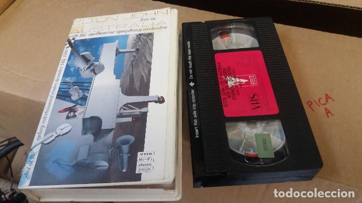 Cin&eacute;ma: ELTON JOHN LIVE IN AUSTRALIA WITH THE MELBOURNE SYMPHONY ORCHESTRA- VHS
