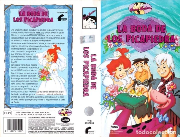 Vhs La Boda De Los Picapiedra Dibujos Anima Kaufen Kinofilme Vhs In Todocoleccion