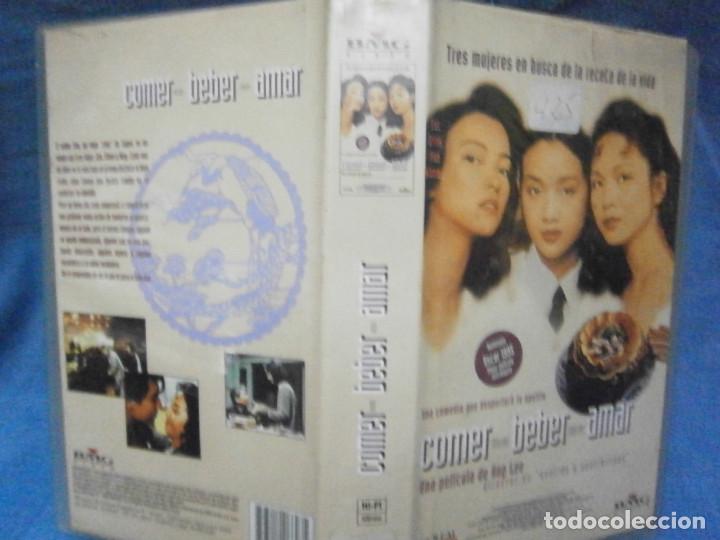 Cine: ((PELICULA-VHS))-COMER ,BEBER,AMAR - Foto 1