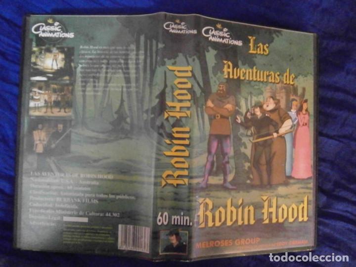 Cine: ((PELICULA-VHS))-LAS AVETURAS DE ROBIN HOOD